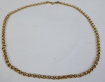 Colar em ouro 750. Media aberta: 39 cm