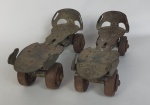 ESTRELA - Antigo patins anos 60/70, numeração ajustável. No estado.
