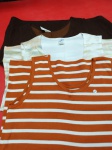 Lote de roupas femininas, sendo as 3 de alça, 1 de linha tamanhos G