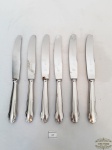 6 Facas de Sobremesa em Aço Inox Hercules Mod Krupp . Medida 20 cm comprimento