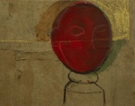 Zaven Paré (1961). QUILLE. 1996. Óleo sobre tela. 70 x 90 cm. Assinado, datado e localizado no verso. Origem: Coleção privada, São Paulo/SP.