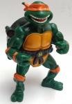 Tartarugas ninja Glasslite (playmates)12 cm aproximado anos 90