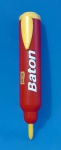 Promocional caneta Baton, aperta botão ela treme  17 cms