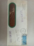 ESTRANGEIRO - Antiga carta dos USA da década de 40