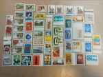 BRASIL - Lote com diversos selos brasileiros