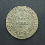 2000 réis Prata Mocinha 1924