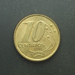 10 centavos 1998 FLOR DE CUNHO