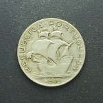 PORTUGAL - PRATA 2,5 escudos 1946