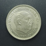 ESPANHA - 1957 50 pesetas