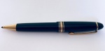Caneta esferográfica Montblanc Meisterstuck n. 161, na cor preta. Em excelente estado de conservação. Necessita trocar a carga.
