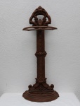 FER FORGE - Bengaleiro / porta guarda chuvas em fer forge, estilo francês. Med.