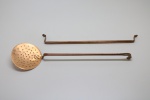 COBRE - Lote de varão para fixação na para e escumedeira. Maior 39 cm e menor 35 cm.