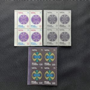 Selo Comemorativo - CO718/719/720 - Quadra