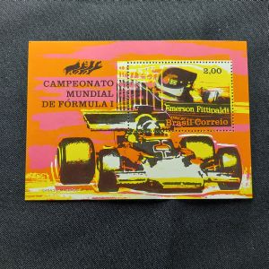 Campeão Mundial de Formula 1- Emerson Fittipaldi - 14/11/1972 - BO33