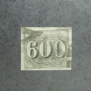 Vertical - Nº18 - 600 réis - Usado - catálago marca R$1.000,00