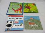 Lote de 4 Livros Infantis. Sendo eles com ilustrações divertidas e bem didáticos.