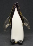 MURANO - Elegante escultura em vidro artístico representando Pinguim, , em perfeito estado. Medida: 22cm de altura x 14 cm