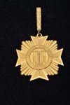 LIBERTAS QUE SERA TAMEN -  Medalha ordem do mérito - Assembleia legislativa do estado de Minas Gerais. Medida: 6,6 cm x 6,5 cm