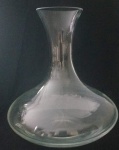 Decanter em cristal Bohemia -  Altura:  21 cm
