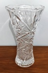 Belíssima jarra em vidro com lindas lapidações , peça com grande requinte - Diâmetro: 12 cm / Altura: 24 cm