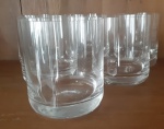 Jogo copos Whisky 6 peças em cristal Bohemia -  Altura:  9 cm Diâmetro: 9 cm
