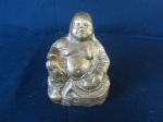 Buda em bronze. Altura:10 cm.
