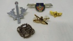 Militaria - Lote com 05 Distintivos das forças Armadas Brasileiras - 19