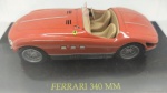 Ferrari 340 MM - Carrinho miniatura diecast escala 1/43 Ferrari Collection. Caixa e base originais.