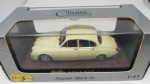 Jaguar Mark Ii 1959 - Miniatura Diecast Na Escala 1/43 Fabricada pela Maisto na caixa original. As rodas giram livremente. Pneus em borracha