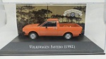 Volkswagen Saveiro 1982. Carros Inesquecíveis do Brasil. Carrinho miniatura diecast escala 1/43. Na caixa e base originais  