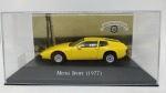 Miura Sport 1977. Carros Inesquecíveis do Brasil. Carrinho miniatura diecast escala 1/43. Na caixa e base originais  