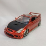 2003 Toyota Celica GT-S - Linda miniatura diecast escala 1/24 fabricado pela maisto. Não tem caixa nem base. As rodas giram livremente, os pneus são de borracha - Mede 18,5cm de comprimento  