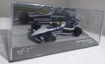 Miniatura Brabham BT52B  Ayrton Senna  Test 1983 - Coleção Lendas Brasileiras do Automobilismo  escala 1:43 - item de coleção no blister lacrado -  Não acompanha o fascículo.