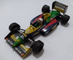 Miniatura Onyx - Lola Lamborghini LC 89  F. Alliot  #30  escala 1:43 - Fabricada em Portugal -  item de coleção manuseado  sem embalagem