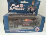 Miniatura Pull Speed Red Bull RB 7 - escala 1:43 - item de coleção sem manuseio na embalagem original.