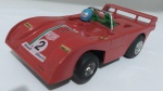 Miniatura Polistil Giocattoli - Ferrari   #2- 12cm - Fabricada na Itália - autorama  sem teste de funcionalidade -  miniatura de coleção sem embalagem - no estado.
