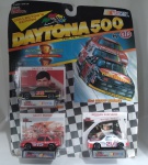 Miniaturas Racing Champions -  Nascar - Daytona 500 (by STP) - 1992    Davey Allison; Morgan Sheperd; Geoff Bodine -   escala 1:64  item de coleção na cartela original   miniaturas íntegras  cartela com alguns sinais