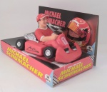 Miniatura Bullyland - Michael Schumacher-  Formula 1 World Champion  7,5 cm (comprimento) X 6cm (altura)-  de item de coleção na embalagem original