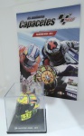 Miniatura Capacete Valentino Rossi  2013  Coleção os Melhores Capacetes Moto GP  escala 1:5 - item de coleção   acompanha fascículo