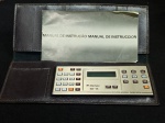 Antiga Calculadora Bancaria Dismac SB-15 com Manual (não testada)