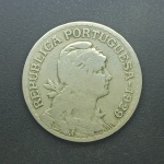 PORTUGAL - Moeda 1 Escudo 1929