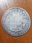 Prata Colônia do Brasil moeda de 320 réis 1784