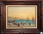 VINCENZO CENCIN, Marinha - Óleo sobre placa - 40x50 cm - ACID