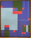 MAURÍCIO N. LIMA, Geométrico - Acrílica sobre tela - 57x46 cm - ACID 1981