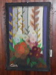 EILA - "Flores" tapeçaria medindo 104 x 66cm. Assinada.