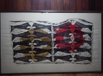 CONCEIÇÃO PILÓ (1921-2011) - "Abstrato", litografia, tiragem 9/30, assinado a lápis pelo artista, 60 x 98cm. Moldura no estado.