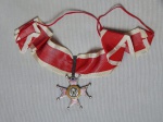 MILITARIA - "Medalha do Mérito Mauá" Grau Comendador, prata e esmalte, condecoração criada para laurear todos aqueles que, de forma determinante, tenham contribuído para o desenvolvimento e progresso do Setor Transporte.