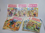 COLECIONISMO - Dezessete (17) edições do antigo almanaque de quadrinhos "Mortadelo e Salamito", criado por F. Ibañez (Francisco Ibañez Talavera). Algumas com leves desgastes nas capas.
