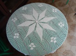 Toalha de mesa redonda. Diam. 145cm.
