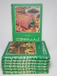 LIVRO (7) - Sete volumes da coleção "Cozinha de A a Z", lançada pela editora Abril.